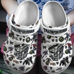 transformers movie crocs crocband clogs shoes comfortable for men women and kids 1