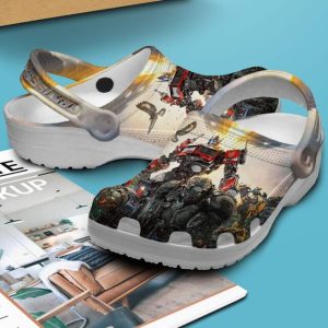 transformers movie crocs crocband clogs shoes comfortable for men women and kids