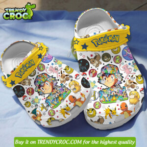 Unique Satoshi Pokemon Limited Edition Unisex Clogs