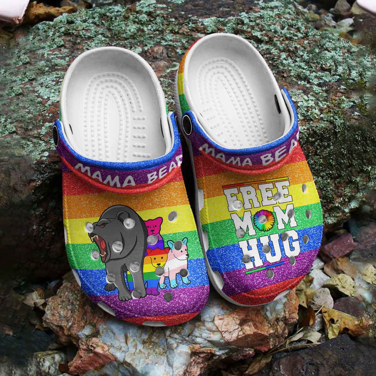 classic non slip and water proof mama bear mothers day on the colorful crocs quick delivery available yuv3z