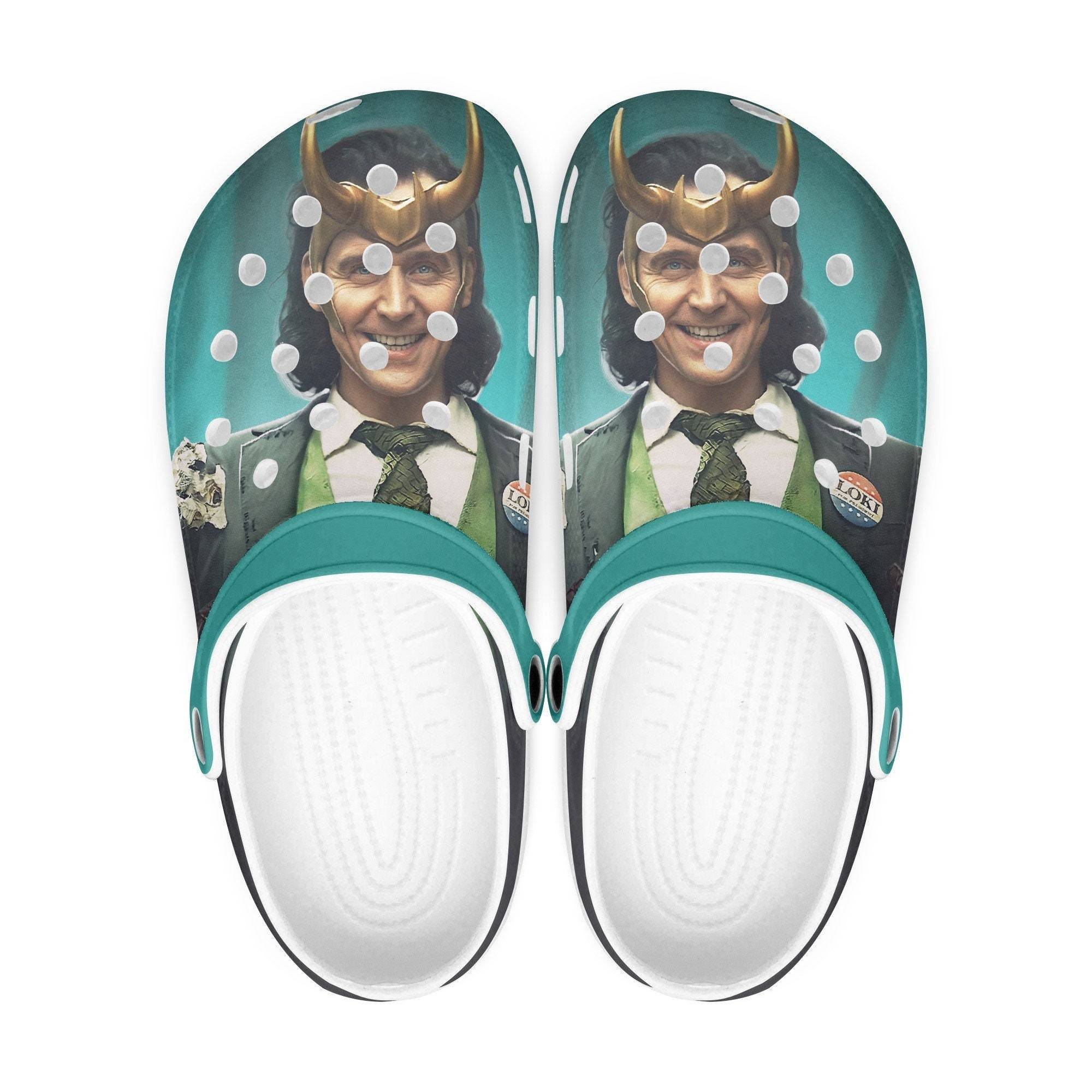 durable breathable and water resistant loki smile on the cyan crocs easy to buy 9jbnk