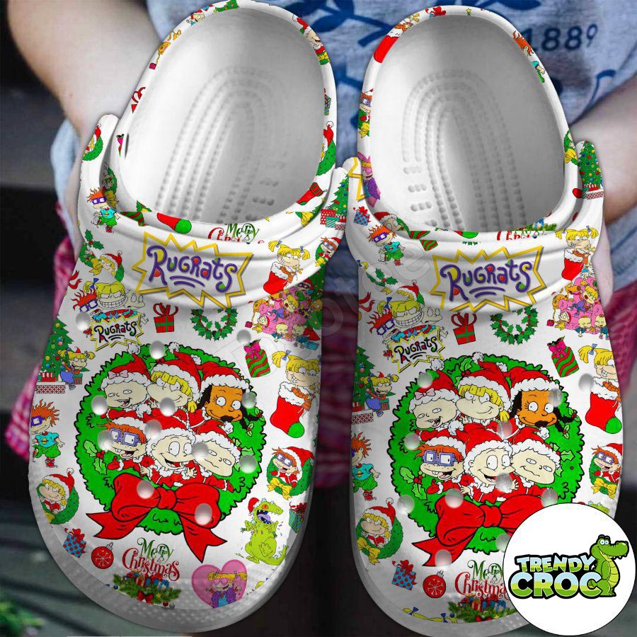 for fans breathable durable and water resistant merry christmas rugrats movie crocs safe for outdoor play t9g9r