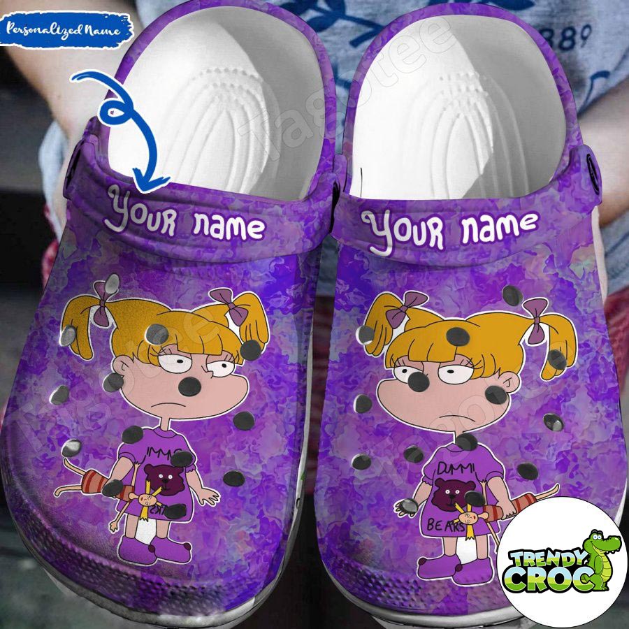 for fans personalized good looking and cool crocs angelica charlotte pickles scowl crocs quick delivery available osqbi
