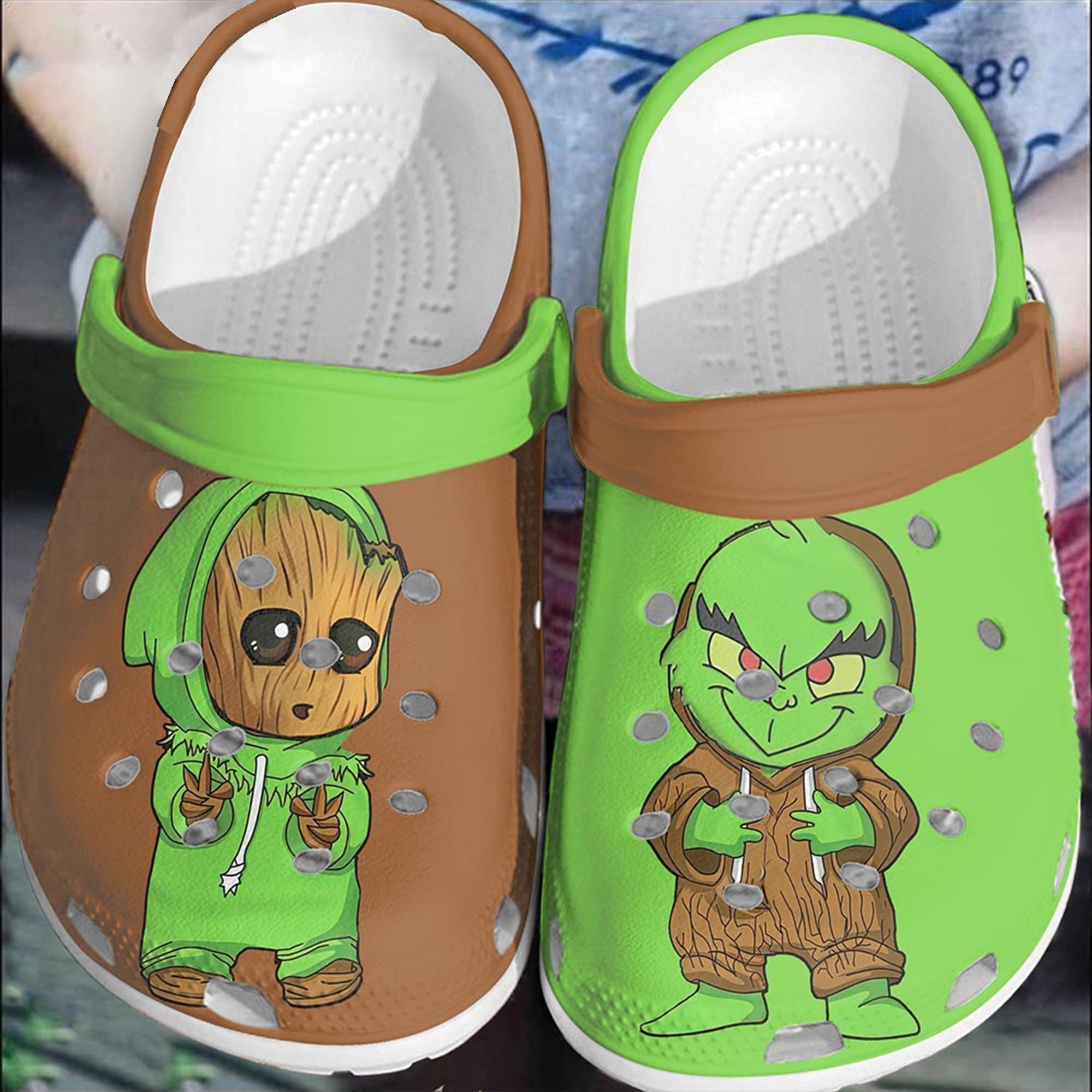 for halloween classic non slip and durable groot and friends on the green crocs safe for outdoor play mgwri