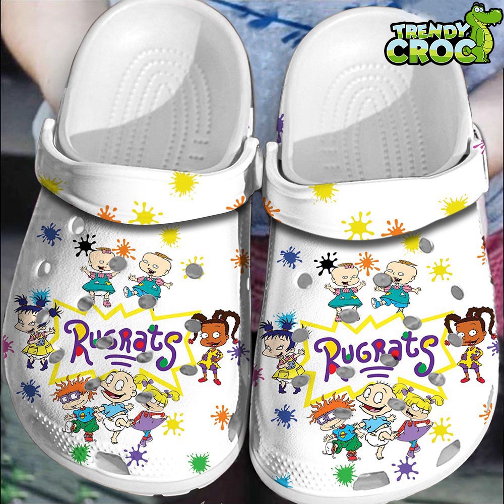 new design breathable and water resistant characters rugrats movie collection on the white crocs fast shipping ztzno, New Design Breathable And Water-Resistant Characters Rugrats Movie Collection On the White Crocs, Fast Shipping!, Breathable, New Design, Water-Resistant, White