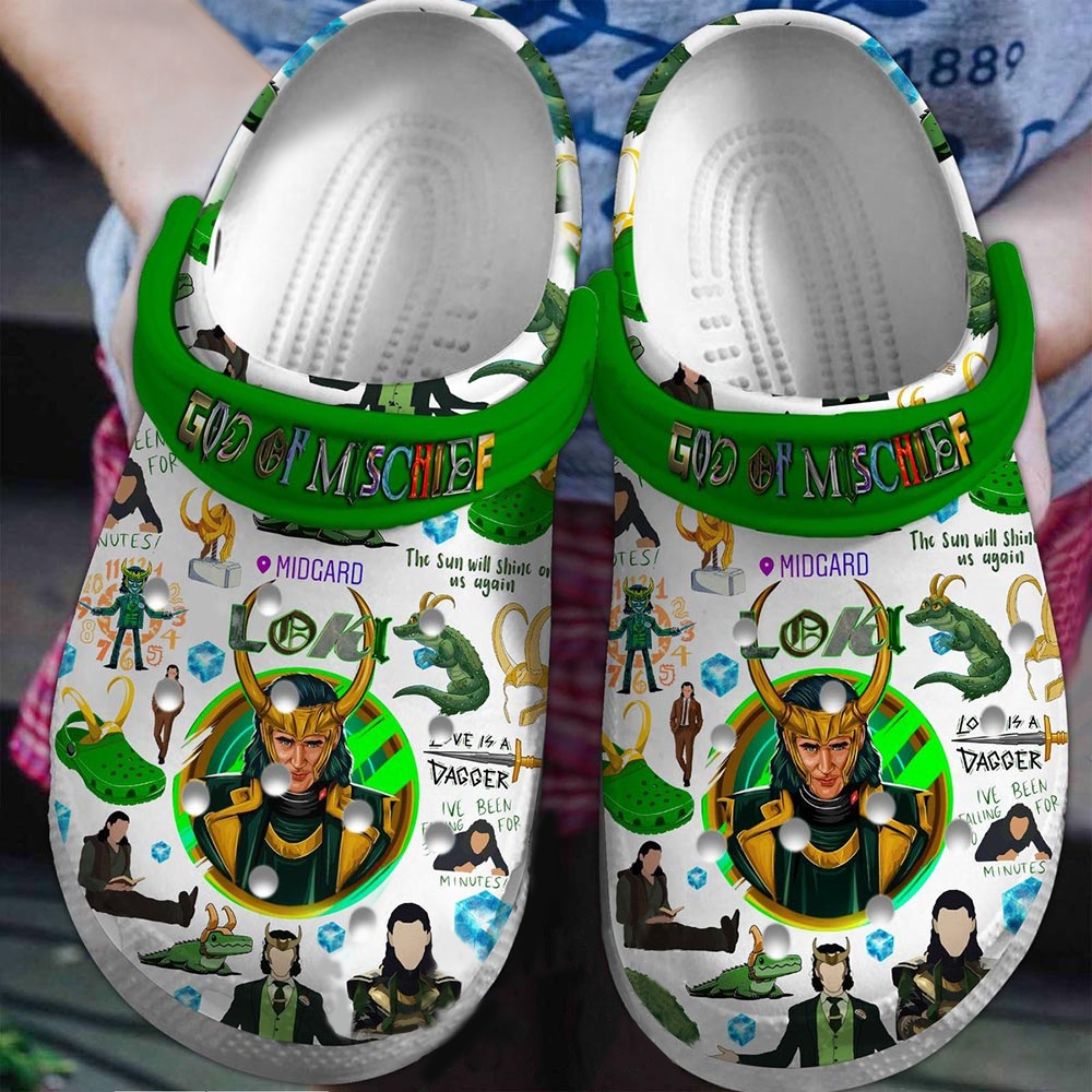 special design breathable and durable god of mischief crocs buy more save more djytk
