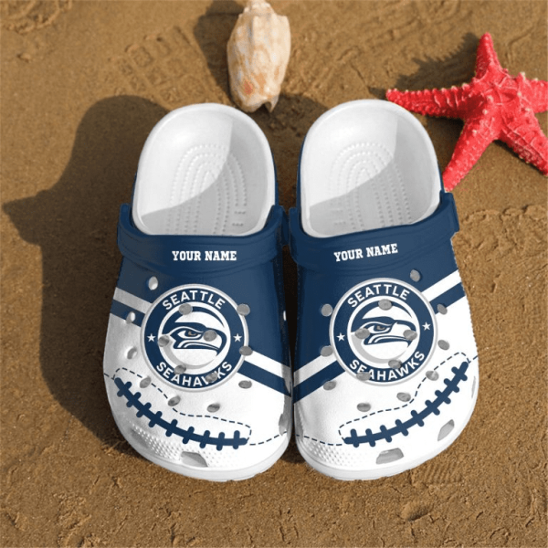 image 82, Personalized Water-resistant Seattle Seahawks Classic Crocs, Shop Now For The Best Price, Classic, Personalized, Water-Resistant