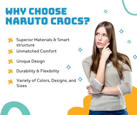 Why choose Naruto Crocs Trendycroc.com