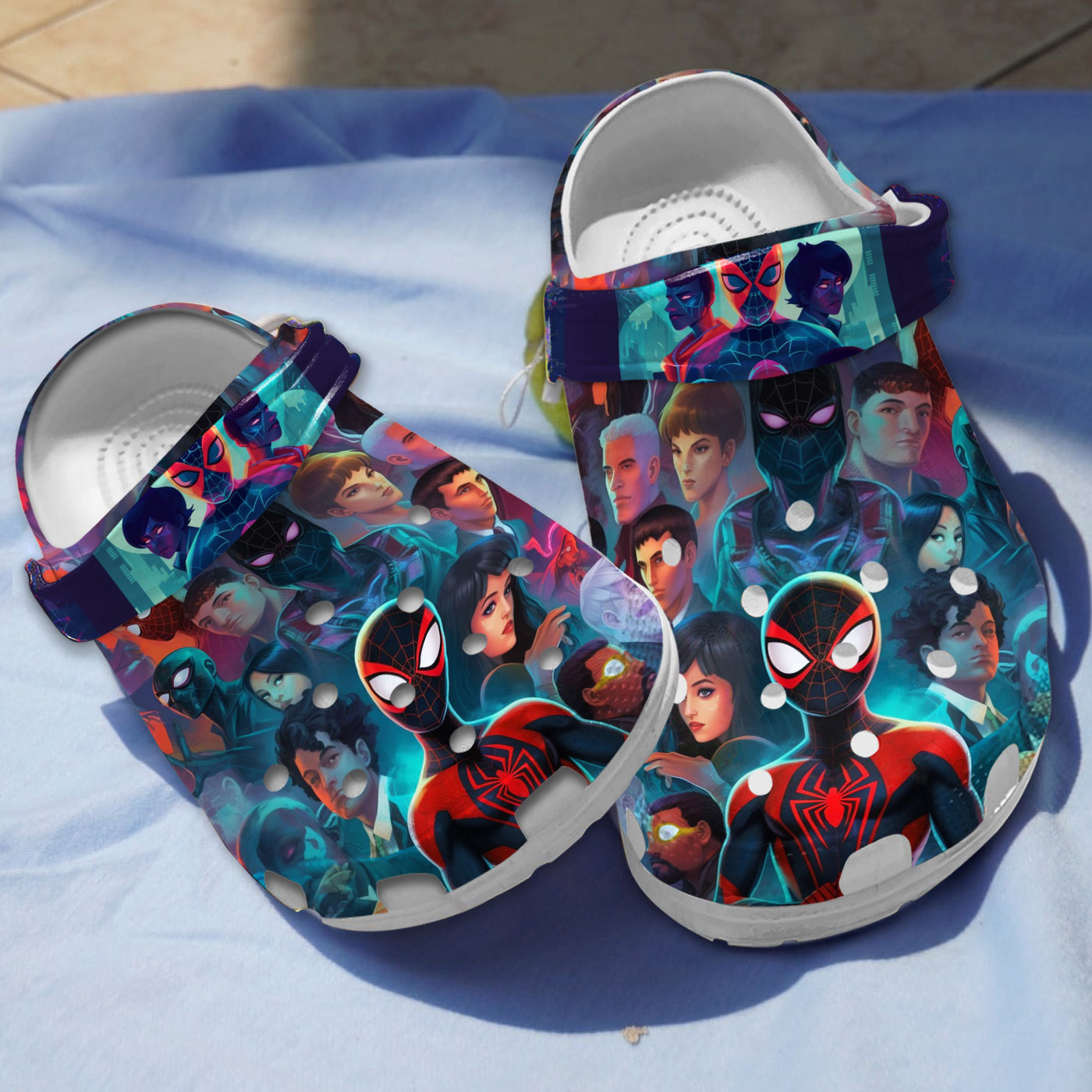 Across The Spider Verse Crocs