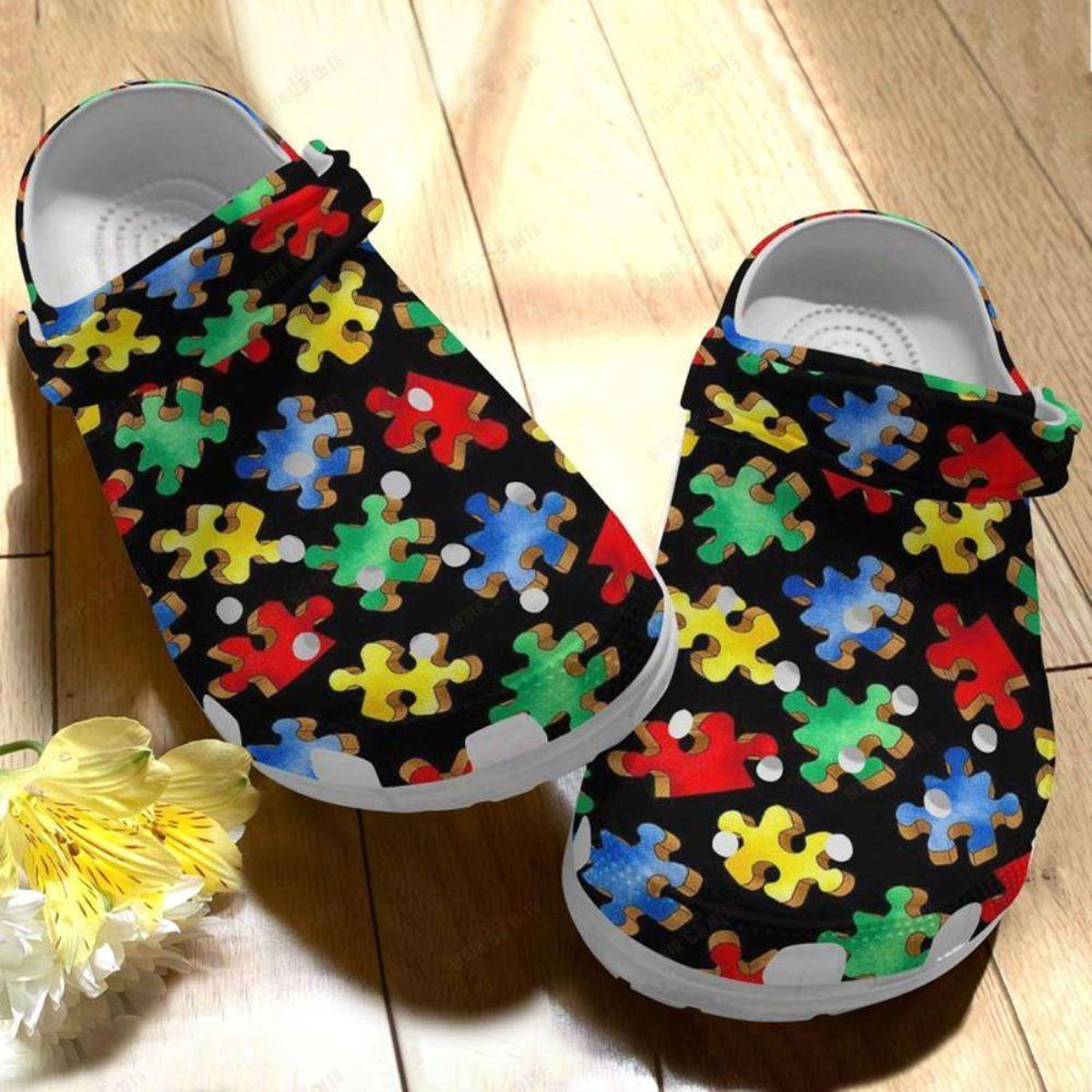 Autism Awareness Clogs