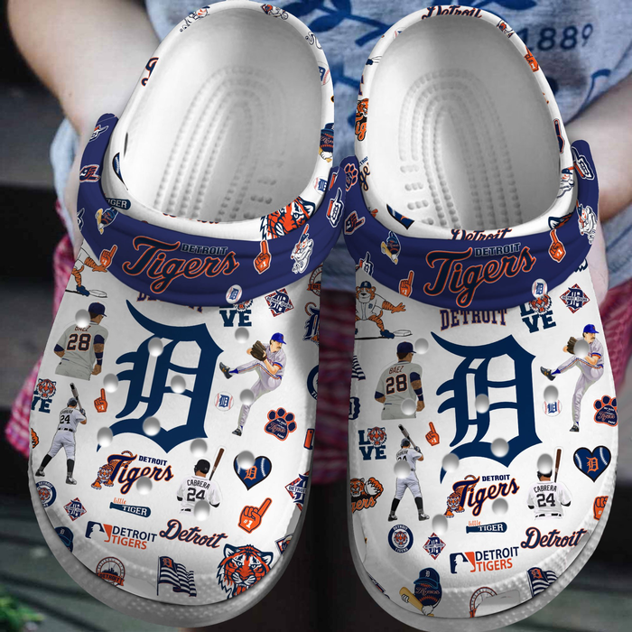 Detroit Tigers Crocs