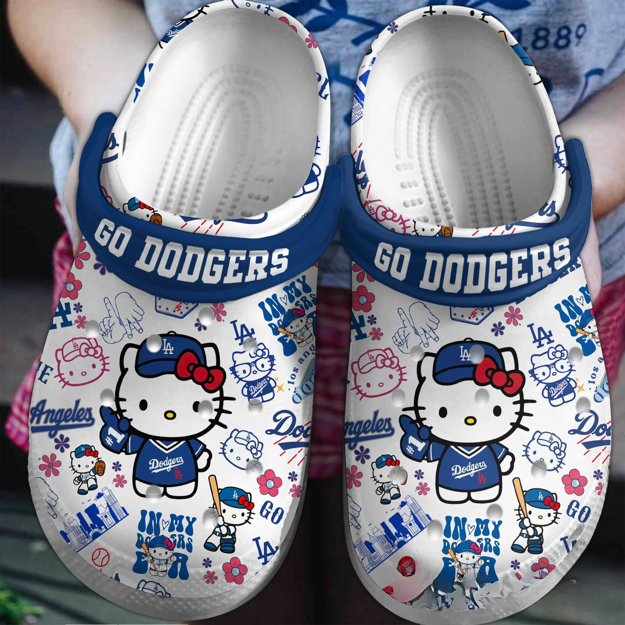 Dodger Crocs