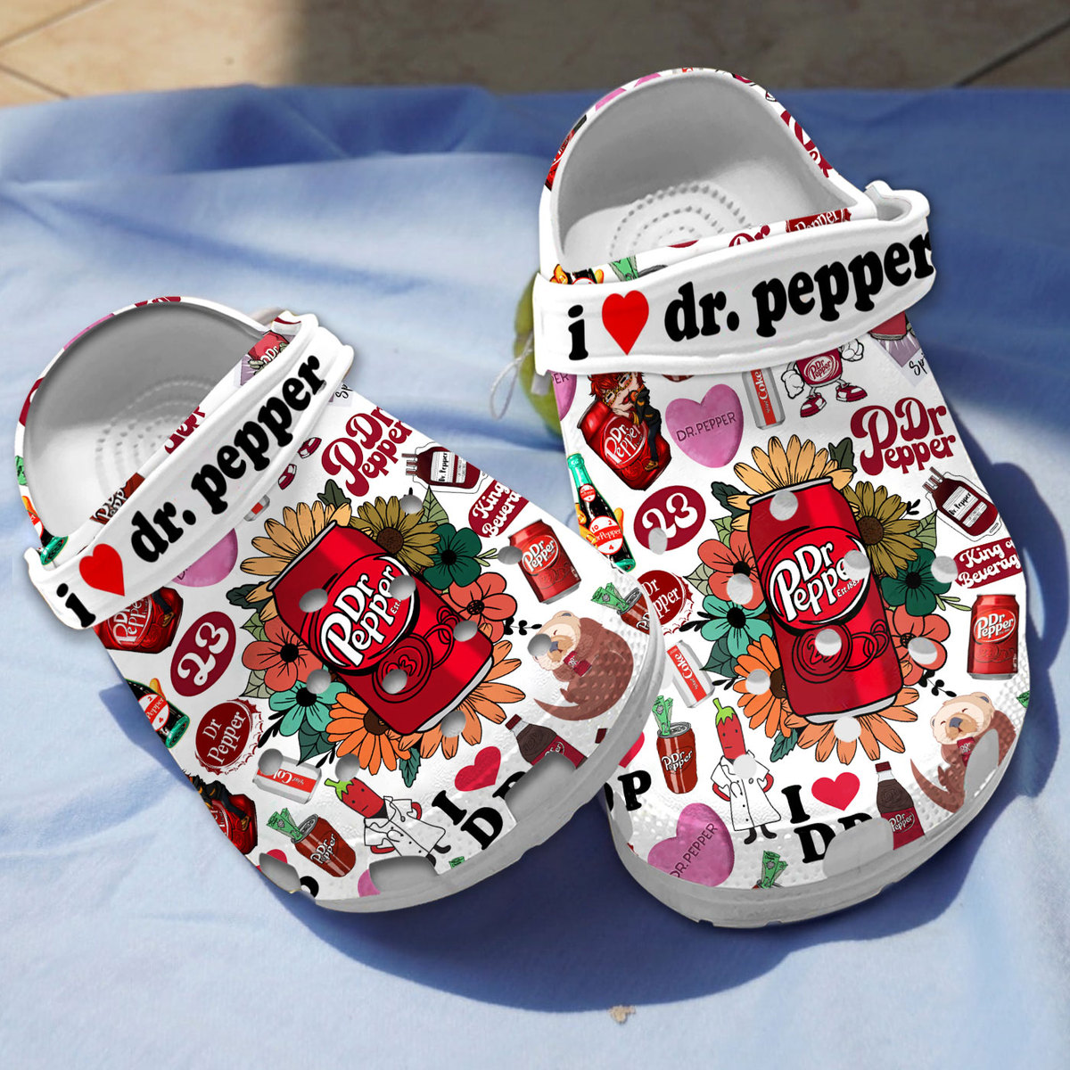 Dr Pepper Crocs