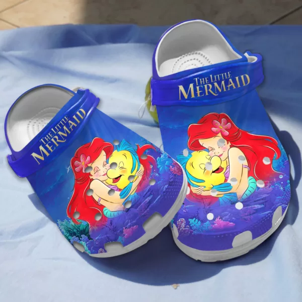 Little Mermaid Crocs