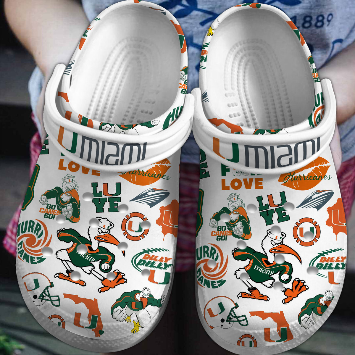 Miami Hurricanes Crocs