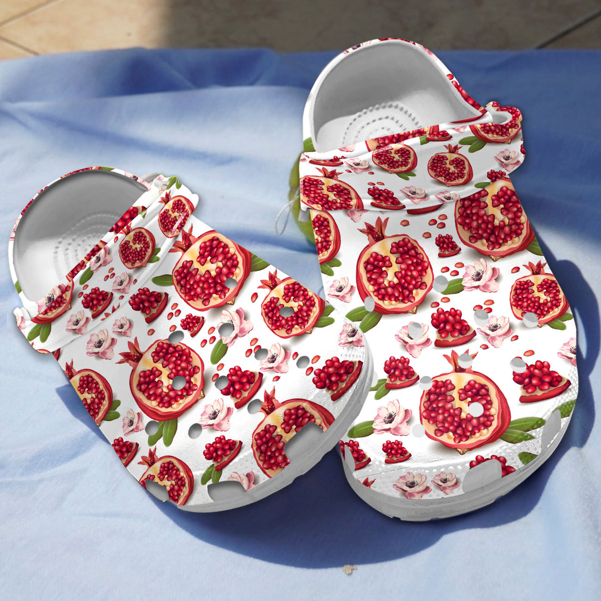 Pomegranate Crocs