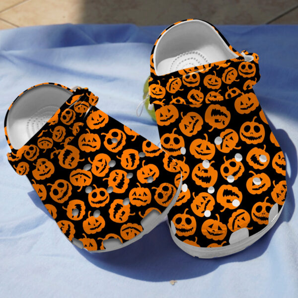 Pumpkin Crocs