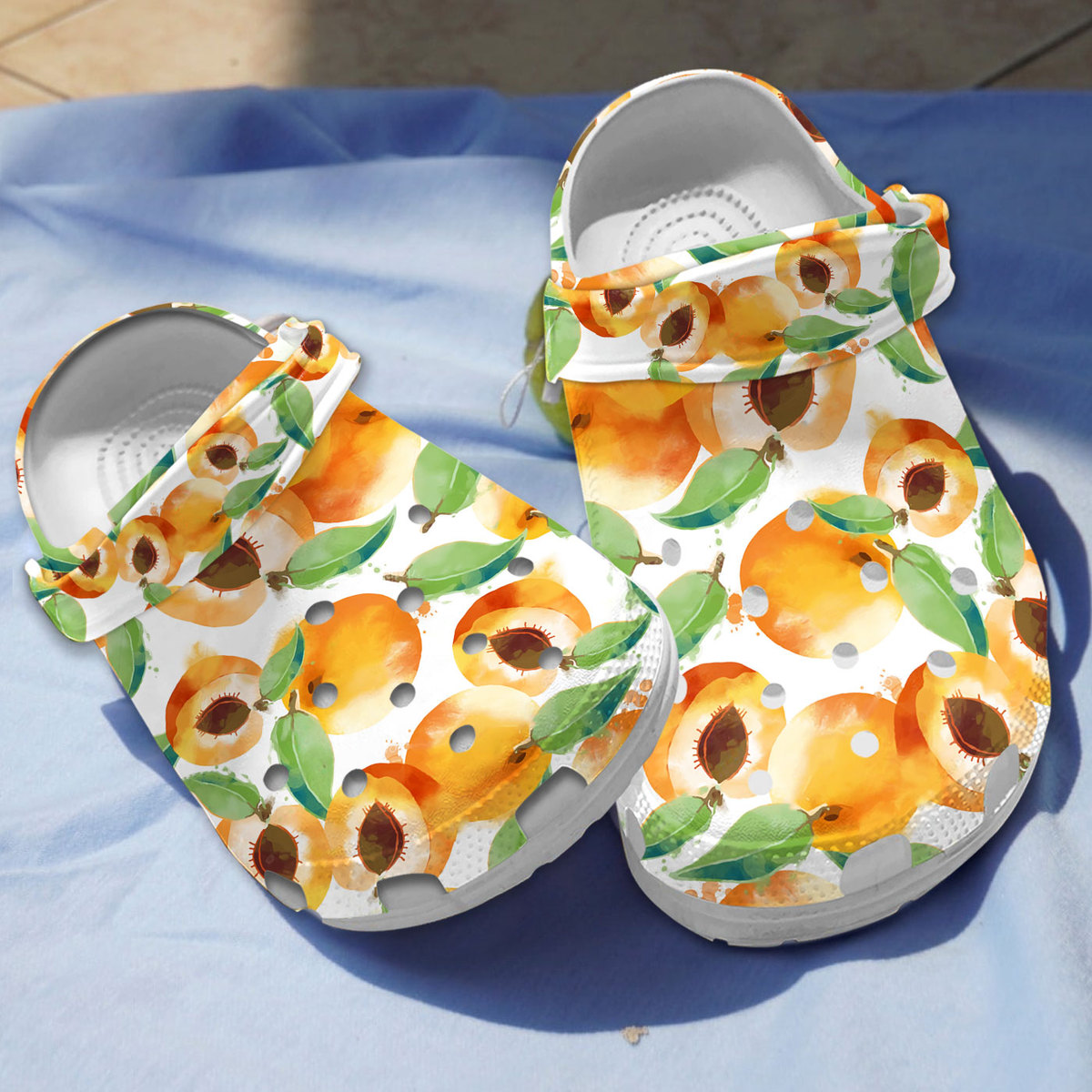 Apricot Crocs