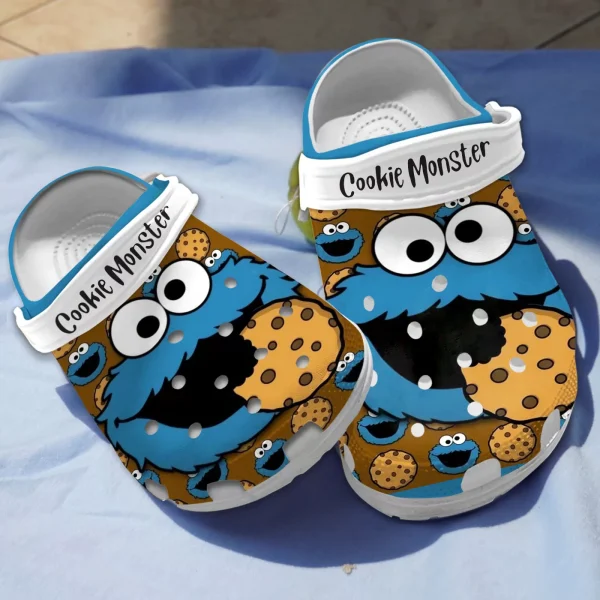 Cookie Monster Crocs