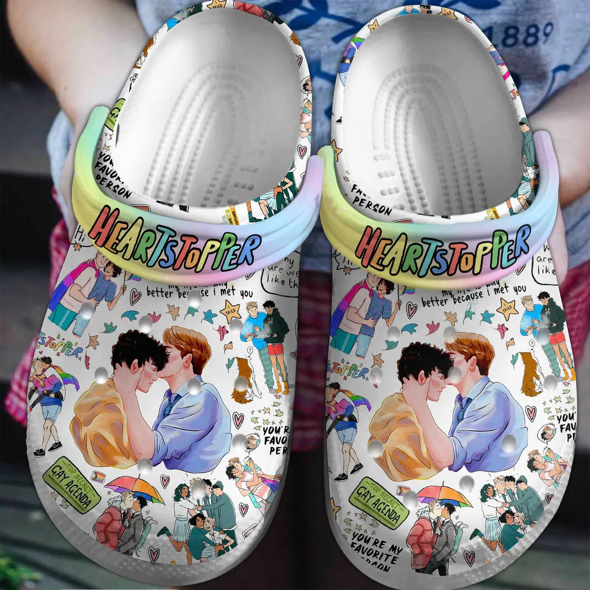 Heartstopper TV Series Crocs