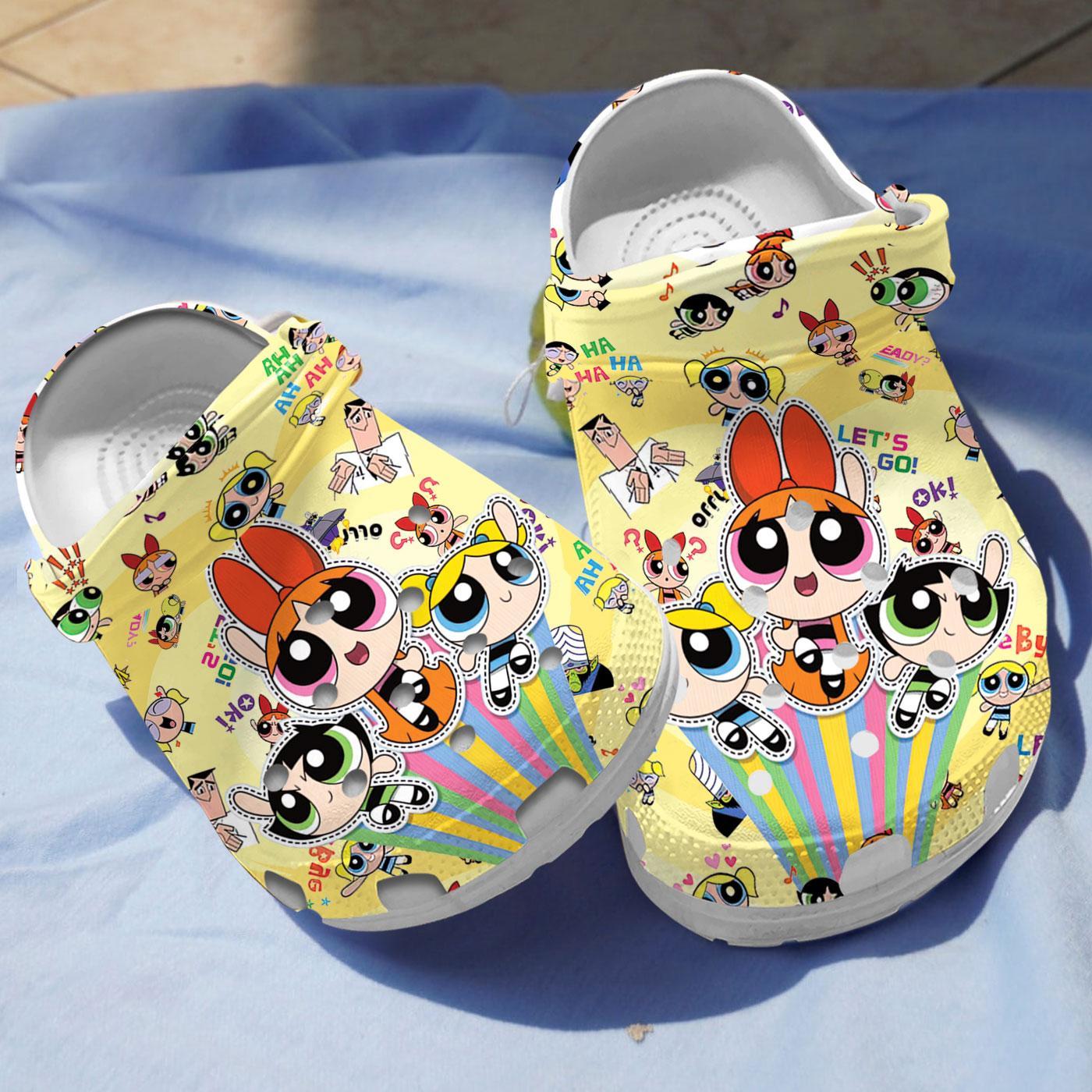 Powerpuff Girls Crocs