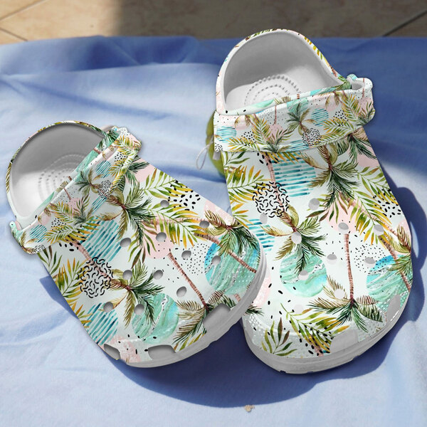 Palm Tree Clogs